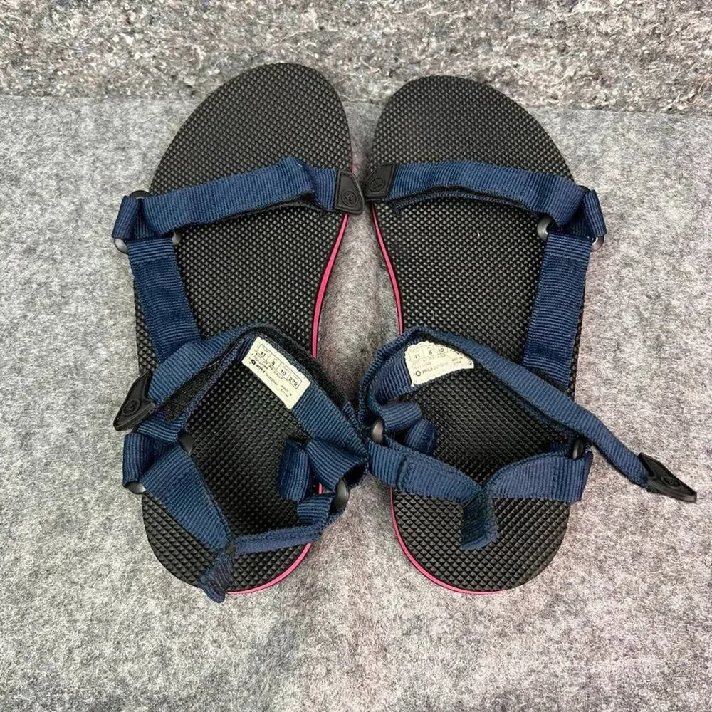 Atika Sandals Womens 10 Adjustable Velcro Strap Closure Flats Spring Summer